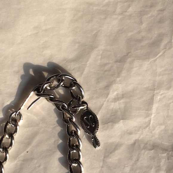 Sara Coventry silver tone Squash Blossom and simulated Turquoise necklace - Picture 3 of 4